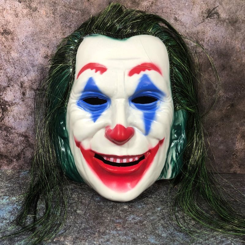 ฮาโลวีน Tricky หน้ากาก Clown Back to the Soul หมวก Full Face สยองขวัญตลก COS แต่งหน้า Haunted House 