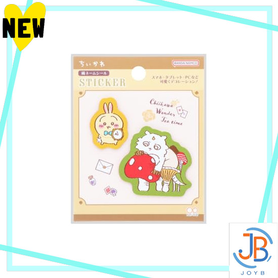 Direct From Japan Sunstar Stationery Cheeky Seal Oriented Name Wonder Tea Time Rabbit & Anoko S8592632
