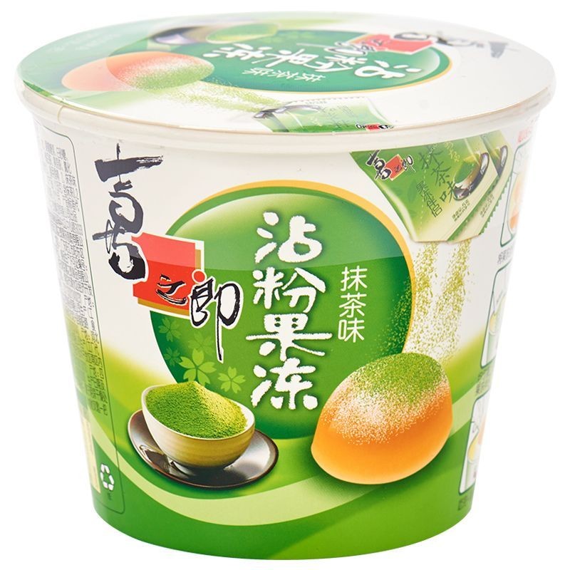 2025 สินค้าใหม่ Xizhilang Dipping Powder 135g Cup Shake Frozen Strawberry Blueberry Jam รสมัทฉะ Comp