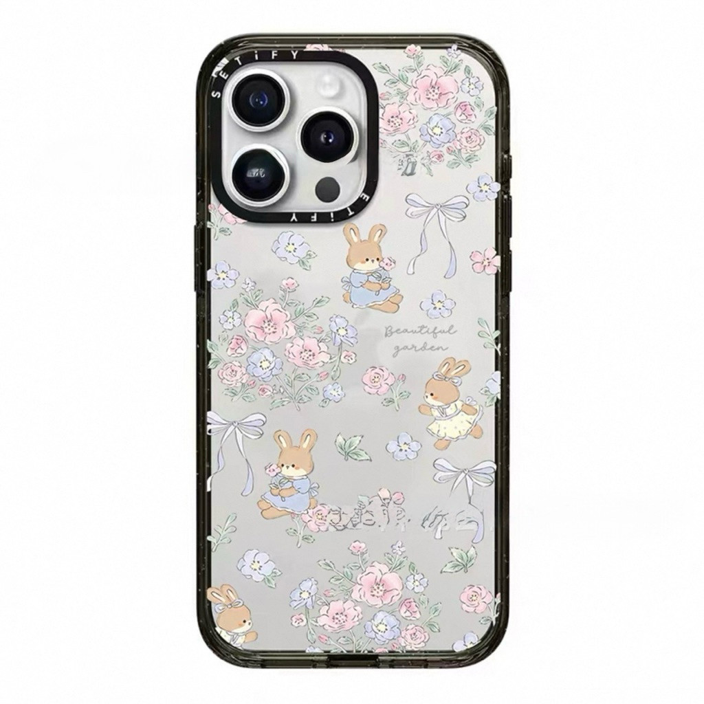 [CS] (2) ANTIKNOCK BEAR RABBIT MOTIF CASE IPHONE 17 16 15 14 12 11 PRO MAX 16 14 15 PLUS CUTE KOREAN