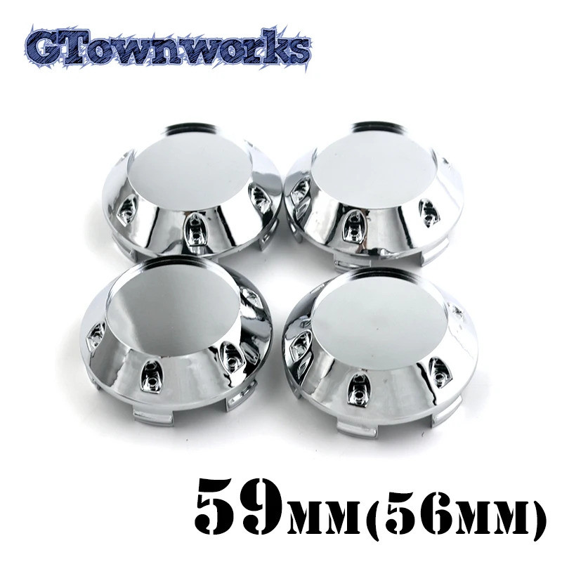 4 ชิ้น 59 มิลลิเมตร 56 มิลลิเมตร Nex-o ล้อ Hub Center Caps สําหรับ Mk009 481k60 ขอบหมวก Refits จัดแต