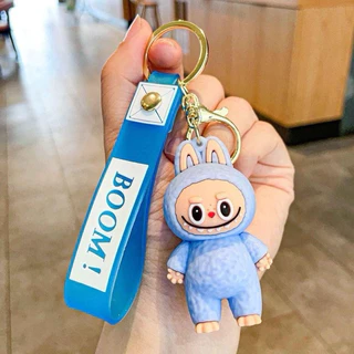 พวงกุญแจ จี้ตุ๊กตาการ์ตูน ป้องกันการสูญหาย แบบสร้างสรรค์ มี4สี สินค้าพร้อมส่งในไทย