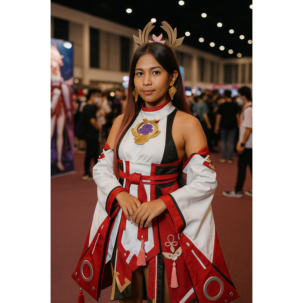 ชุดคอสเพลย์ Genshin Impact – Nahida Grass Archon, Venti, ชุด Yae Miko พร้อมวิกผม | อะนิเมะเกมคอสเพลย