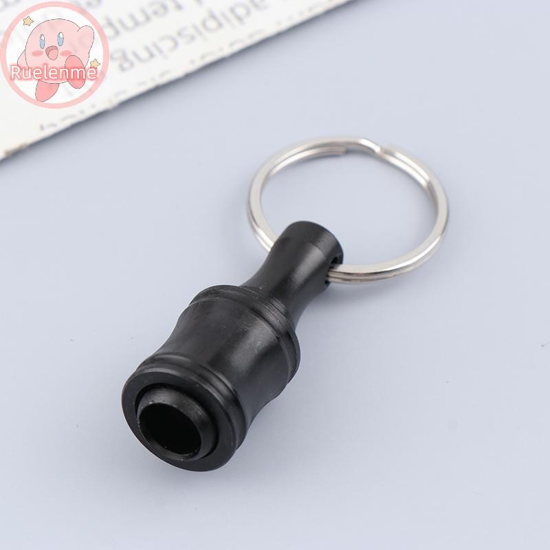 Uelenme 6 ชิ้น/เซ็ต Bit Holder 1/4 นิ้ว Hex ไขควง Bits Holder Extension Bar พวงกุญแจอะแดปเตอร์เจาะ B