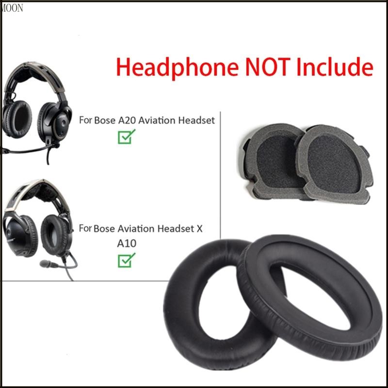 MOON Protein Skin Ear Pads forBose Aviation Headset X A10 A20 หูฟัง Cushions
