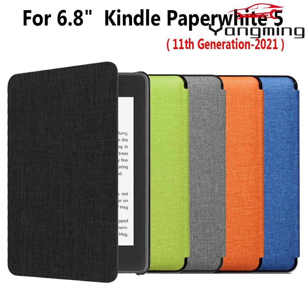 YANGMING Folio กันกระแทก Auto Wake/Sleep All E-Reader Sleeve สําหรับ Kindle Paperwhite 5 11th Genera