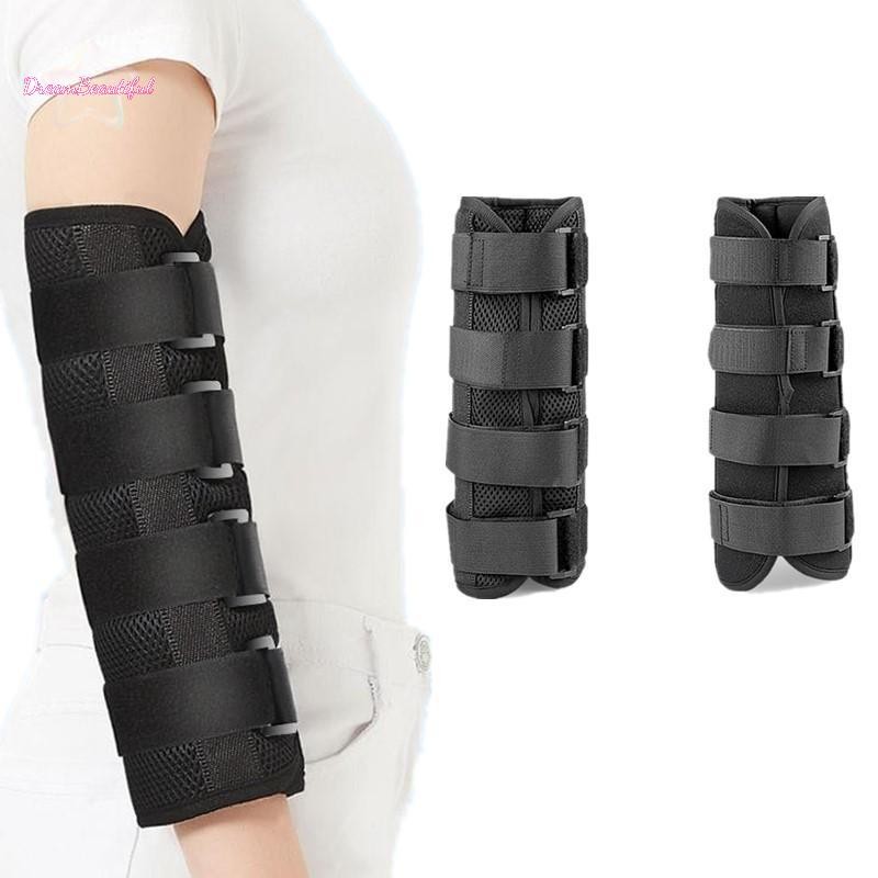 <DBFl-t>รองรับข้อศอกแบบปรับได้ Nighttime Elbow Brace Splint Immobilizizer Stabilizer สําหรับ Ulnar N