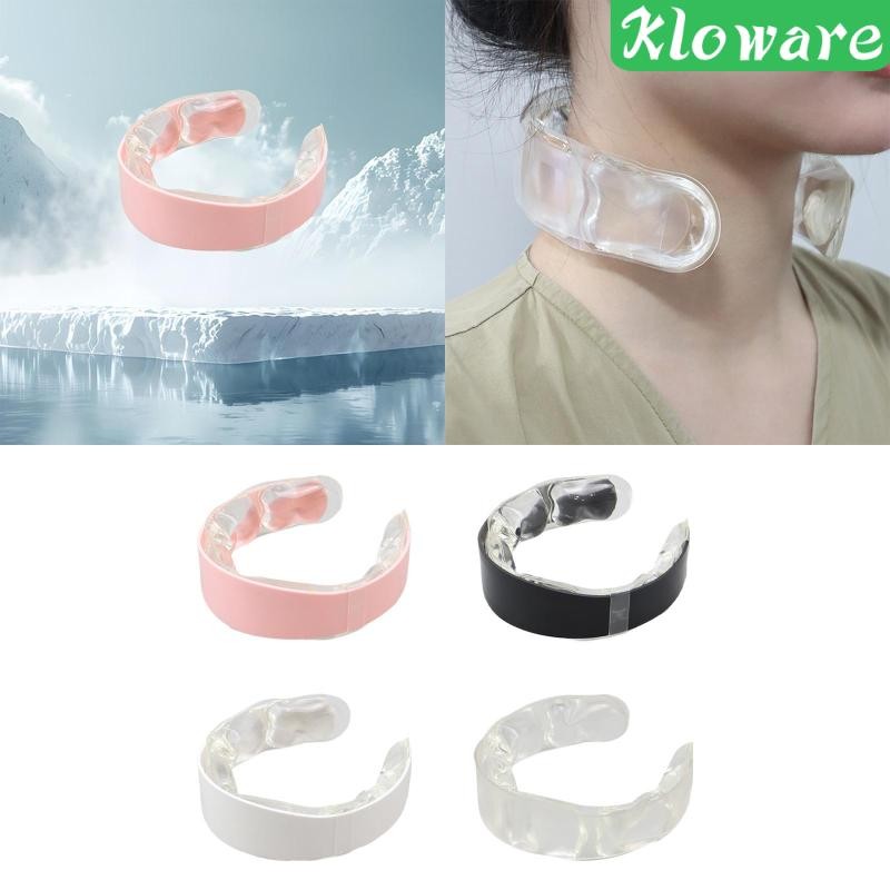 [โคลแวร์] แหวนระบายความร้อนคอหลอดน้ําแข็งระบายความร้อนนํามาใช้ใหม่ PCM แหวนคอระบายความร้อนสายคล้องคอ