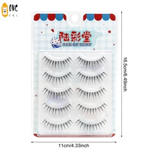 Reuseable One Piece ขนตาปลอมธรรมชาติ Spiry Wispy หนา Eye Lash สบายสําหรับสวมใส่ทุกวัน