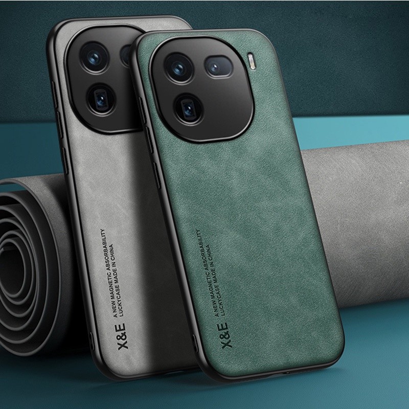 สําหรับ Vivo IQOO 12 / 12 Pro หรูหรากันกระแทกธุรกิจ Retro Soft Case Cover