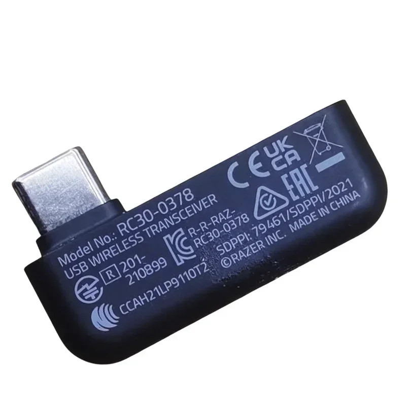ไร้สาย USB Dongle อะแดปเตอร์ตัวรับสัญญาณ RC30-0378 สําหรับ Razer Barracuda X RZ04-0443 หูฟัง
