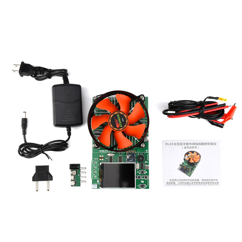 โหลดแรงดันไฟฟ้าแอมป์มิเตอร์ 150W/180W DL24P CNC ปรับคงที่ Current Discharge Aging เครื่องตรวจจับ Ele