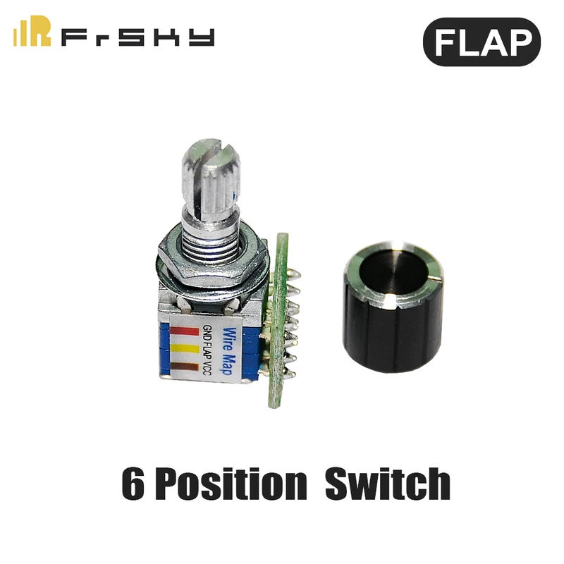 FRSKY 6 POSITION FLAP SWITCH Taranis X9D/ X9D PLUS X9E SPARE PARTS