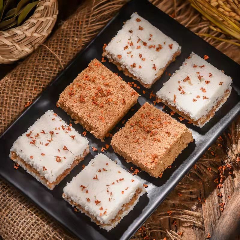 ขนมกุ่ยฮวาเกา Wenzhou ขนมไทยโบราณ 手工艺糕点 ขนมหวาน ขนมระหว่างวัน ขนมเช้า ขนมคุณแม่ตั้งครรภ์ ของว่าง 陈昌盛