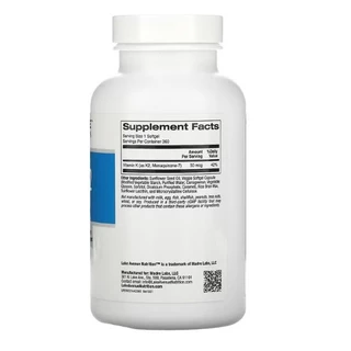 [พร้อมจัดส่ง] NOW Vitamin K2 วิตามินเคทู K-2 แบบ MenaQ (MK-7)เกี่ยวข้องกับการทำงานของแคลเซียมในร่างกาย 60/120softjel