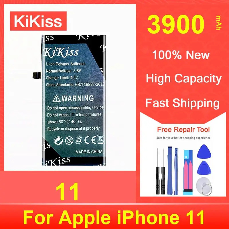 แบตเตอรี่โทรศัพท์มือถือความละเอียดสูง 11 สําหรับ แอปเปิล ไอโฟน 11