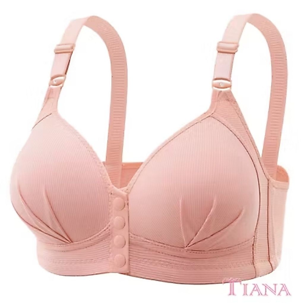 TIANA TIANA | บราหน้า 4-กระดุม ลายทาง / TN B9003