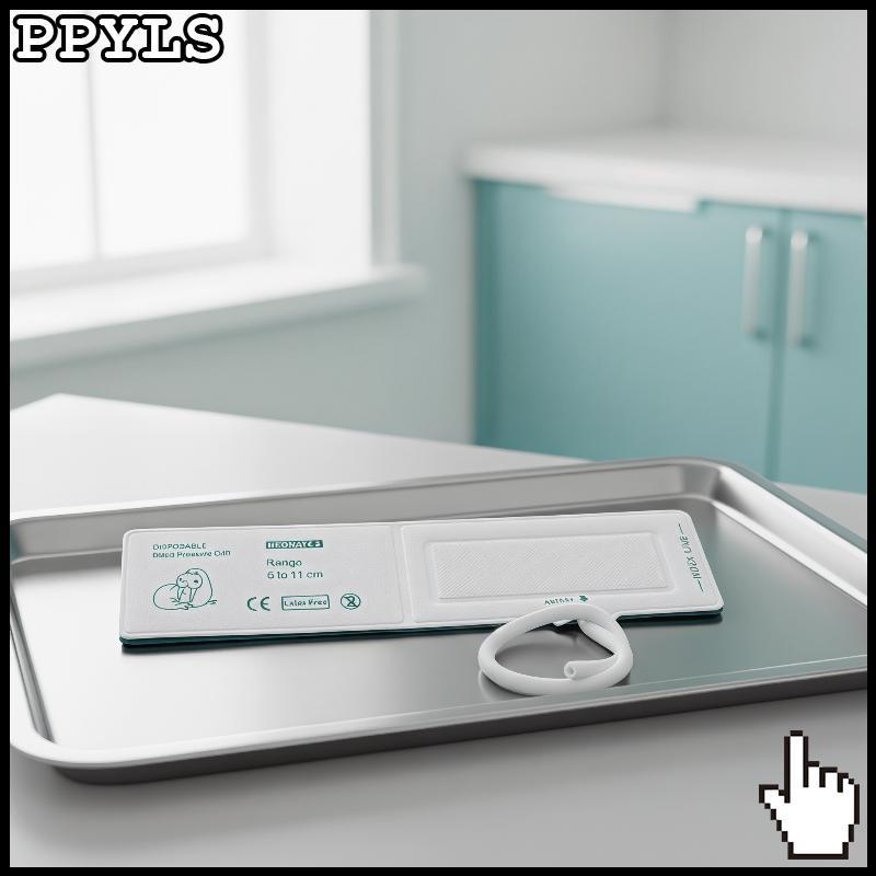PPYLS Pet-Friendly Disposable Blood Pressure Cuff การออกแบบ PVC ที่แม่นยําสําหรับสุขภาพสัตว์ใหม่