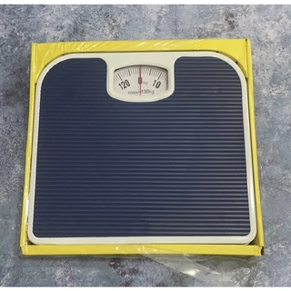 เครื่องชั่งน้ำหนัก Max130kg แบบเข็ม (FORTEM รุ่น OTTO-02 ขนาด 26.8x26.6x5.3 ซม.) เครื่องชั่งน้ำหนักแบบสปริง สีกรม