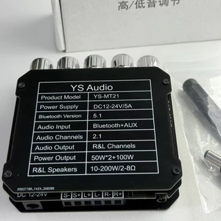 【YS-MT21】SIENWINY MT21 บอร์ดซับวูฟเฟอร์ บลูทูธ 5.0 50WX2+100W เครื่องขยายเสียงสเตอริโอ 2.1 ช่องสัญญาณ เสียงเบ
