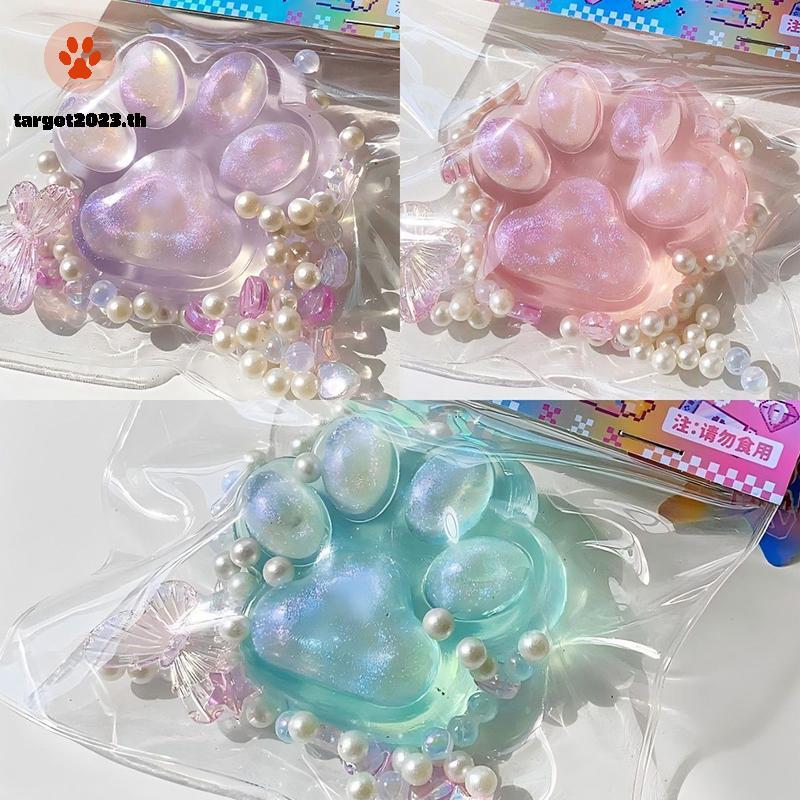 [ARG] Squishу Cat Paw ช้า Rebound ของเล่นลดความเครียดหยิก Fidget ของเล่น Squishies บีบของเล่นสําหรับเด็กผู้ใหญ่ของขวัญวันหยุด [TH]