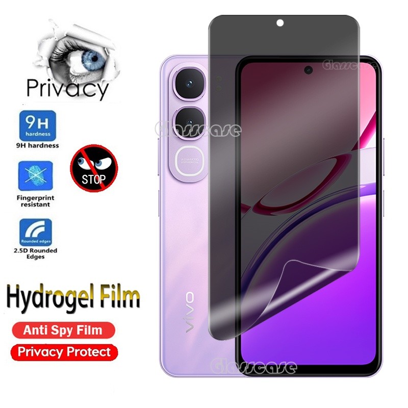 Vivo Y31s 5G 2026 3 ชิ้นหน้าจอความเป็นส่วนตัวฟิล์มไฮโดรเจลนุ่มสําหรับVivo Y31s Y31 Y31d Y31dPro Y21 