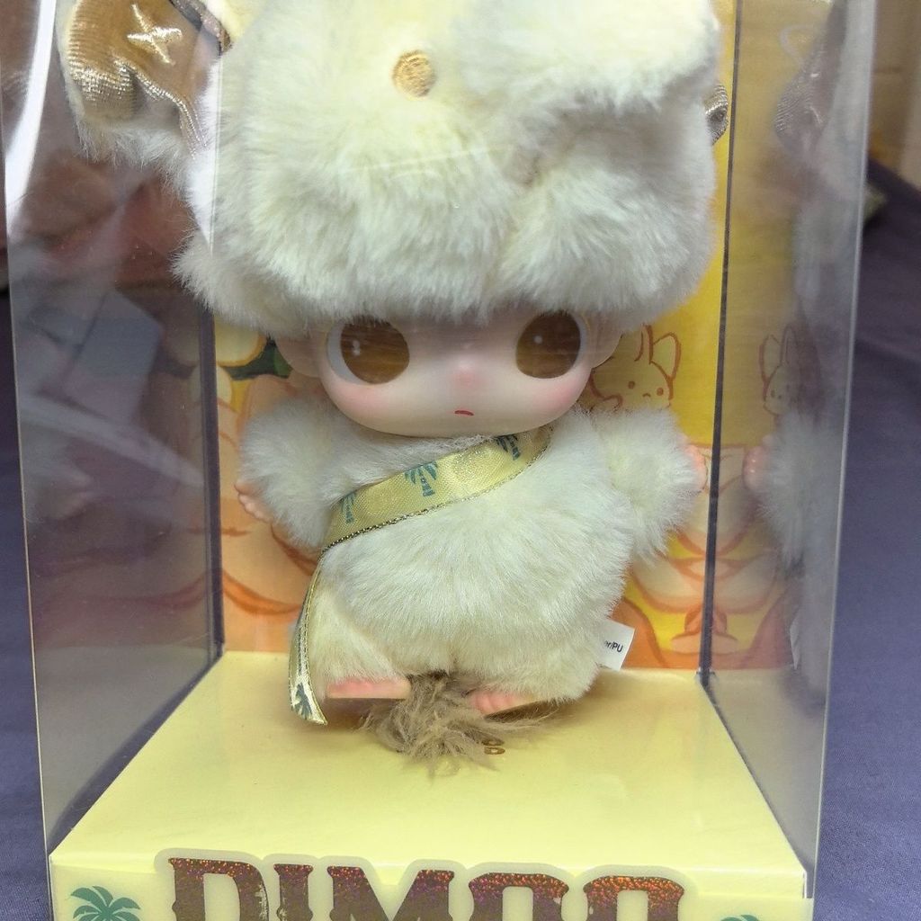 6DZQ Motherland Bubble DIMOO Thailand Limited Baby Elephant ไวนิลตุ๊กตาลิฟท์จี้ลึกลับกล่องตุ๊กตา