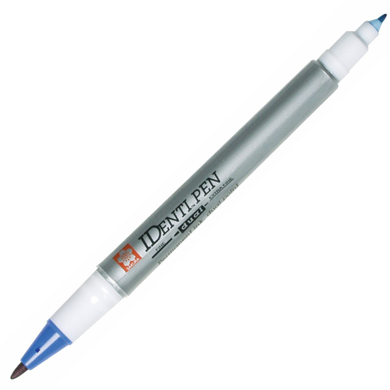 SAKURA ปากกามาร์คเกอร์ 2 หัว รุ่น 44102 XYK-T สีน้ำเงิน
