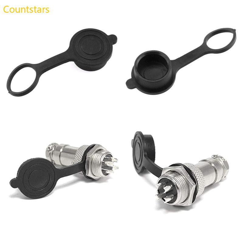 COU ยางกันฝุ่นหมวกสําหรับ GX12GX16 GX20Metal การบินซ็อกเก็ตแผง Connector