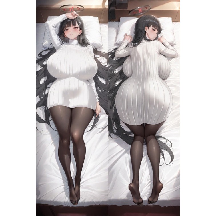 Blue Archive Rin Tsukiki Dakimakura กอดหมอน Body Case คอสเพลย์ Otaku เบาะผ้าปูที่นอนของขวัญ