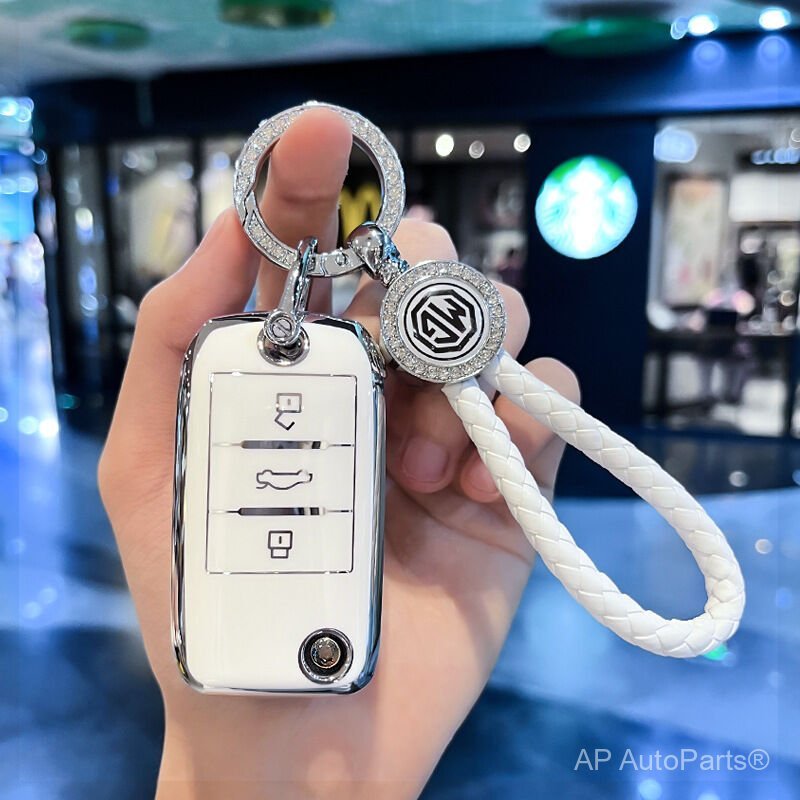 ปลอกกุญแจรถแบบพับได้สําหรับ MG, ปลอกกุญแจรถ MG EP/MG ZS, พวงกุญแจรถ mg zs, ฝาครอบ EP