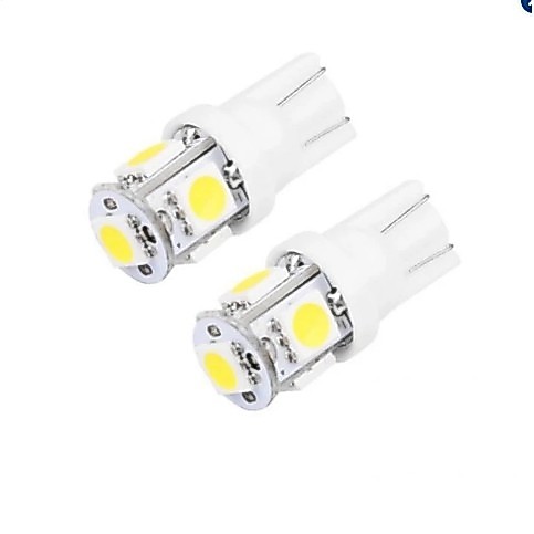 LED หลอด T10 แท้ LED 100 % ไฟหรี่ T10 แสงสีขาว 1คู่