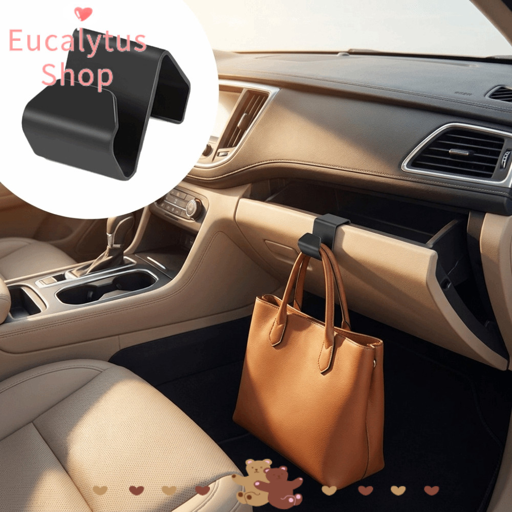 EUCALYTUSS ที่ใส่กล่องถุงมือ, ที่เก็บของตะขอเก็บของมัลติฟังก์ชั่น, ที่ใส่กระเป๋าทนทานแขวนกระเป๋าภายในรถ
