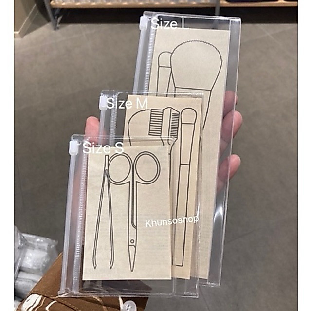 [MUJI] ซองใส - Eva Clear Case