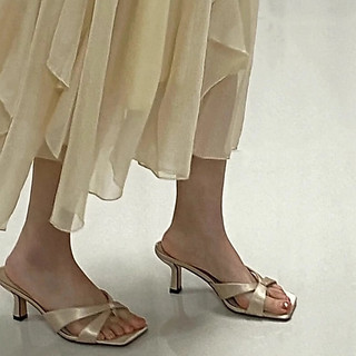 ONEW Korean fashion high heels office stiletto sandals for women 2 Inches
