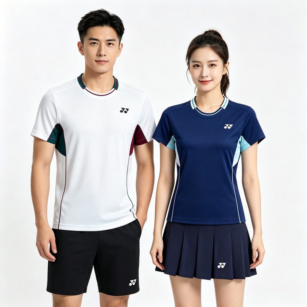 เสื้อแบดมินตันออกกําลังกาย All-Terrain (รุ่น 3303) – วัสดุระบายอากาศป้องกันรอยร้าวสําหรับสควอช วอลเลย์บอล ปีนเขาและยิม Training