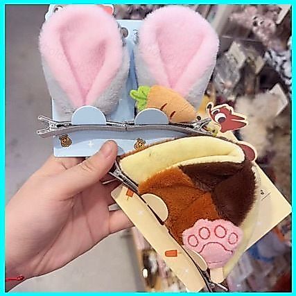 BY2 Judy Hopps from Zootopia กิ๊บตุ๊กตาสัตว์หูกระต่าย สำหรับตกแต่งทรงผม