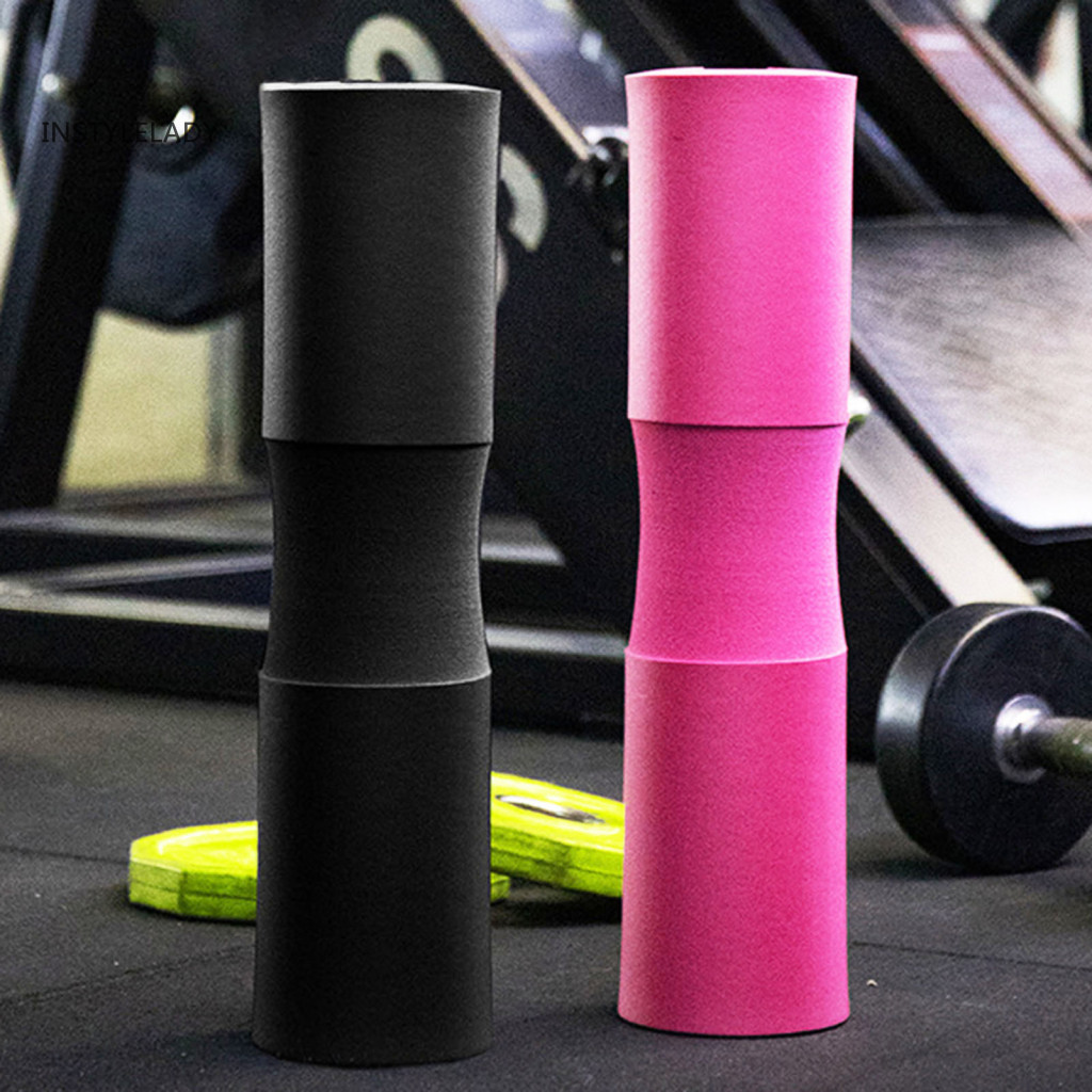 Instylelady Barbell คอป้องกัน Pad Nbr โฟม Barbell Pad Barbell Squat Pad โฟมเบาะสําหรับไหล่คอป้องกัน 