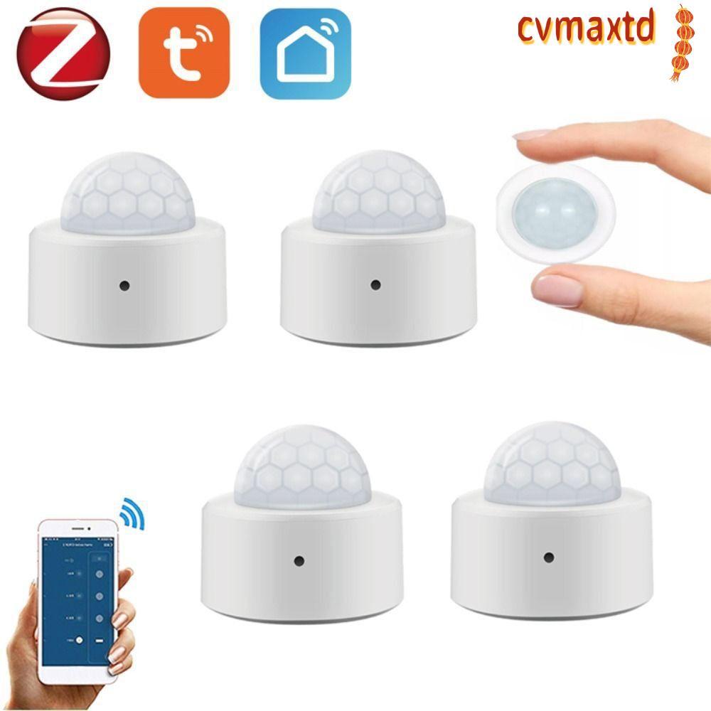 ICVMAX Tuya สมาร์ท ZigBee, PIR Motion Smart Sensor Mini Zigbee, Human Motion Sensor ไร้สายอินฟราเรด 