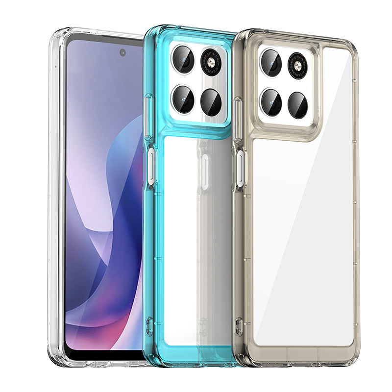 สําหรับ Motorola Moto G67 Power / G57 Power อะคริลิคโปร่งใสกันกระแทกฝาครอบโทรศัพท์ป้องกันกรณี