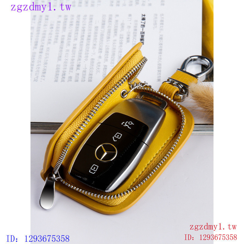 Y3 DWUA เคสกุญแจรถ Universal BenzGLC A Class GLB New E Class CLSc Class CLA S Key เคสป้องกัน 1HG2CJM