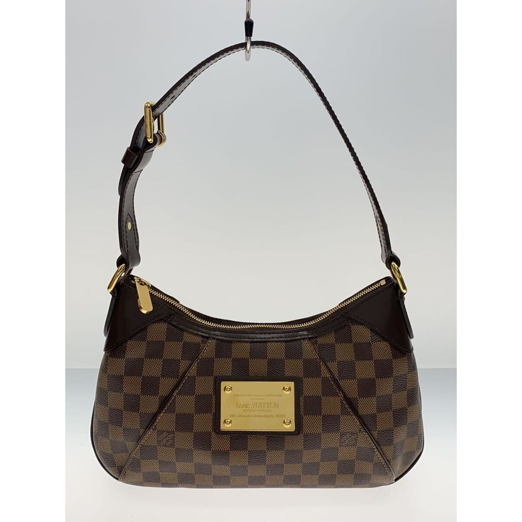 LOUIS VUITTON shoulder bag Tate PM_Damier Ebenne_BRW PVC Brown Direct from Japan Secondhand