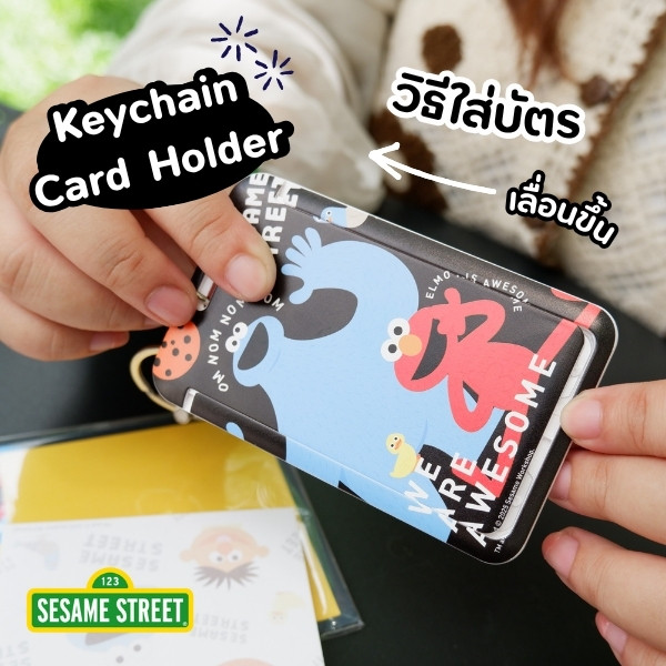 Se-ed (ซีเอ็ด) : PN3-พวงกุญแจ-ที่ใส่บัตร : Peanuts-3C Keychain-CH (PN3C-KC&CH-7-PK) W7xH11.1 cm. - รูปที่ 4