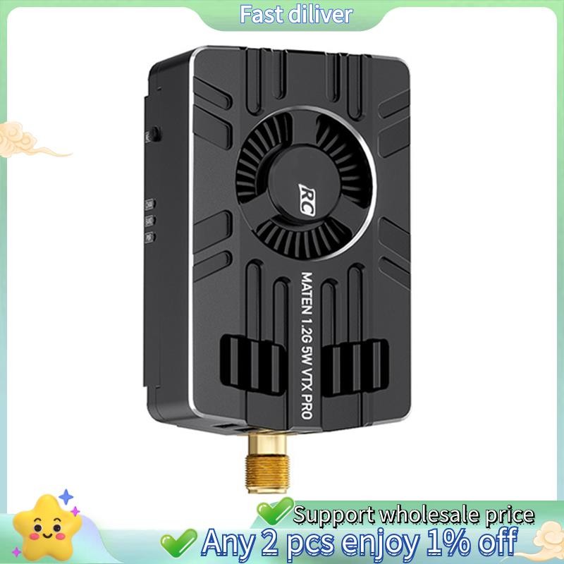 สําหรับ MATEN 1.2G 5W VTX PRO 5000mW Long Range VTX สําหรับ DIY RC FPV Quadcopter Freestyle Drone อะ