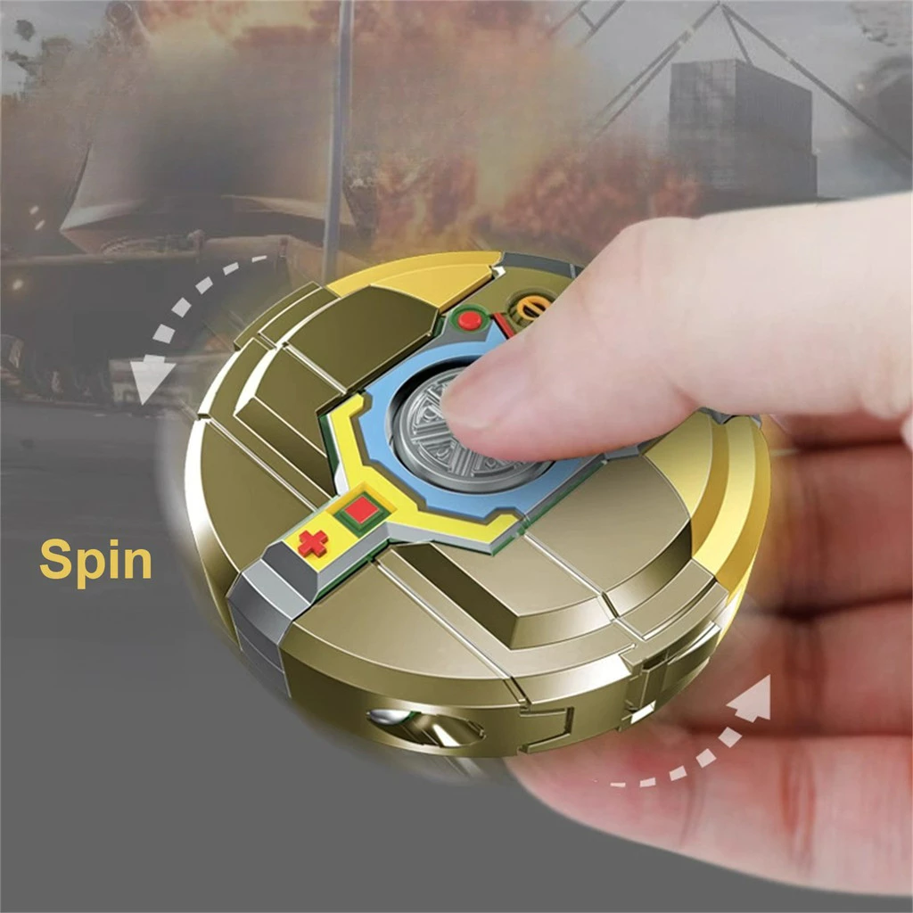 Shape-forming Robot Fidget Toy Transforming Robot Fidget Spinner สําหรับผู้ใหญ่วัยรุ่นเด็กความเครียดบรรเทา thumbnail 9