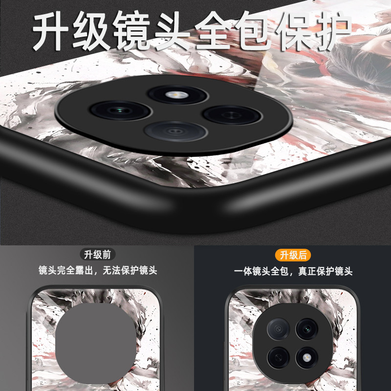 เคส oppo a3x ฟิล์ม oppo a3x รูปแบบที่กําหนดเองเหมาะสําหรับ oppoA5pro/3/2 เคสโทรศัพท์ Nezha A3X เคสโท