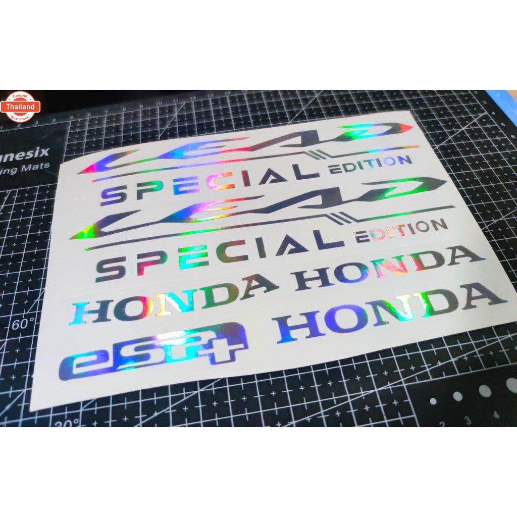 สติ๊กเกอร์ LEAD  lead125  ทัโลโก้ สะท้อนแสง