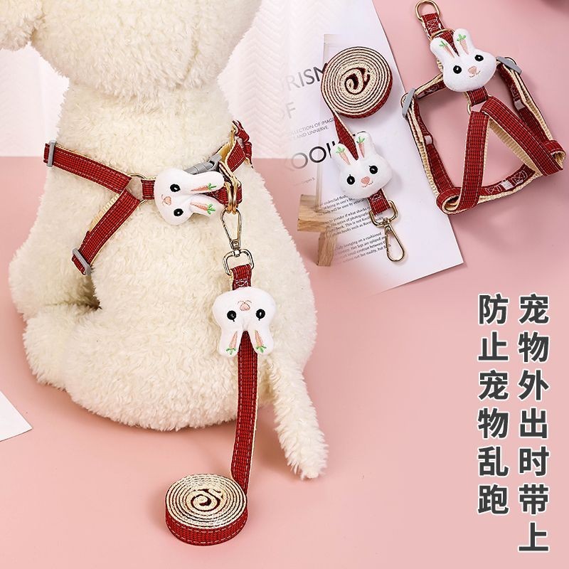 สายจูงลูกสุนัข Vedal Puppy Leash Vest Type Small Puppy Leash Vedal Puppy Teddy20250901