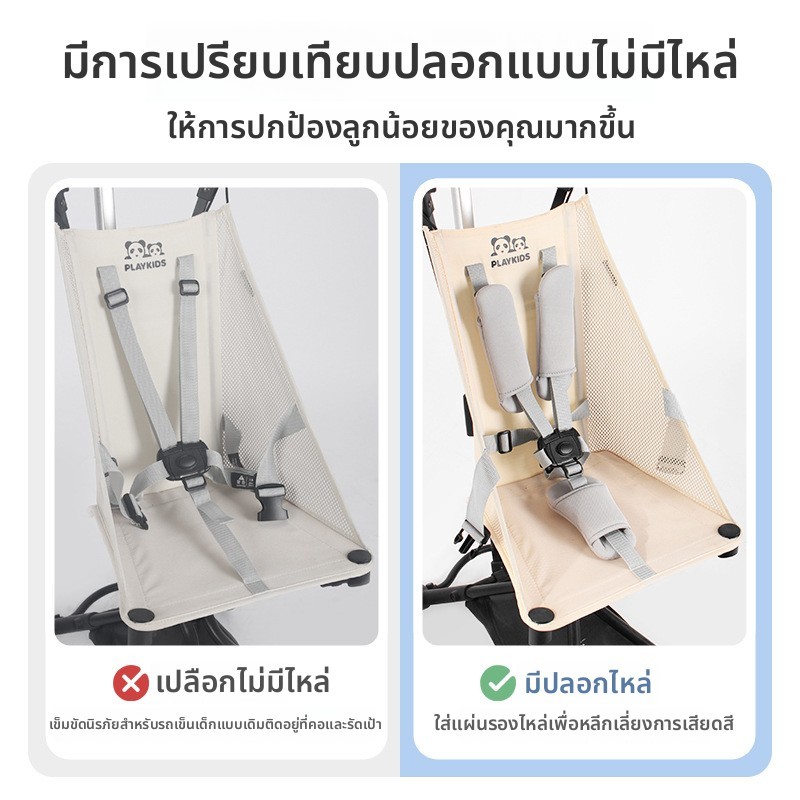 ชุดปลอกสายรัด car seat และรถเข็นเด็ก 3ชิ้น ปลอกไหล่+ปลอกสายขา นุ่มนิ่ม ป้องกันรอยเสียดสีผิวเด็ก ติดตั้งง่าย ใช้ได้กับทุก ราคา ถูกที่สุด ดีลบีเคเค แกลเลอรีภาพที่ 2