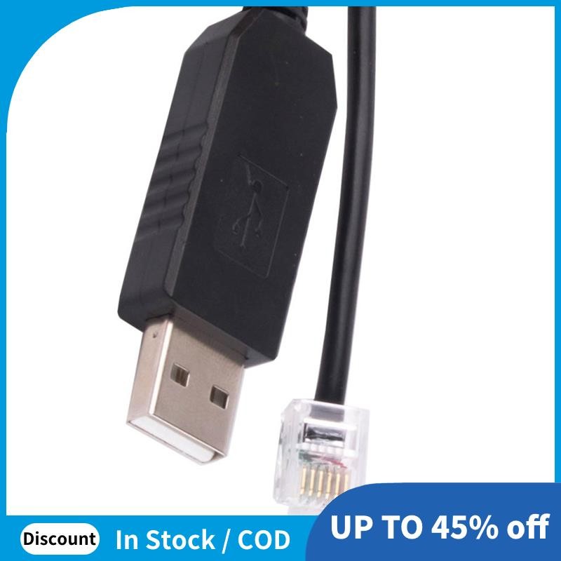 USB To Rj11 Rj12 6P4C อะแดปเตอร์ Serial Control สาย EQMOD สําหรับ - Mount Pc เชื่อมต่อสําหรับสายควบค